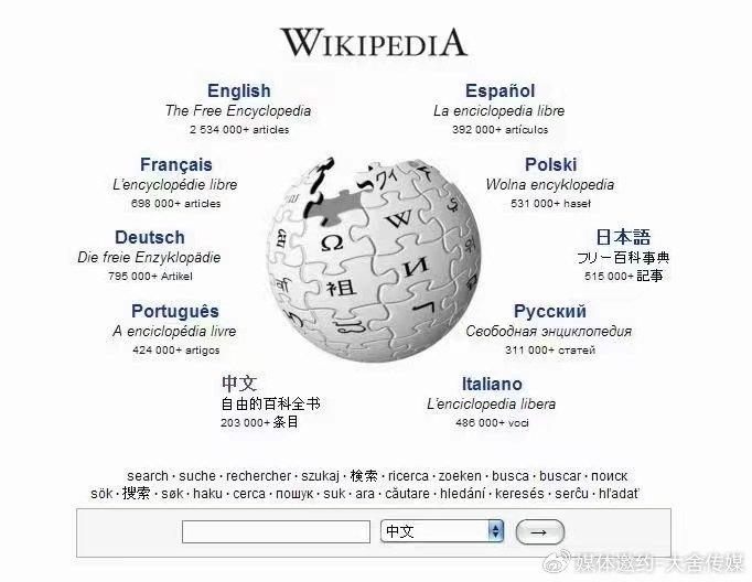 维基百科数据库，知识的海洋与信息的宝库